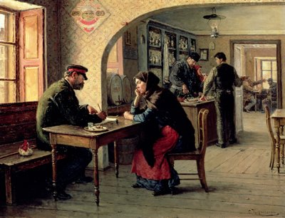 La domanda, 1893 da Solomon Yakovlevich Kishinevsky